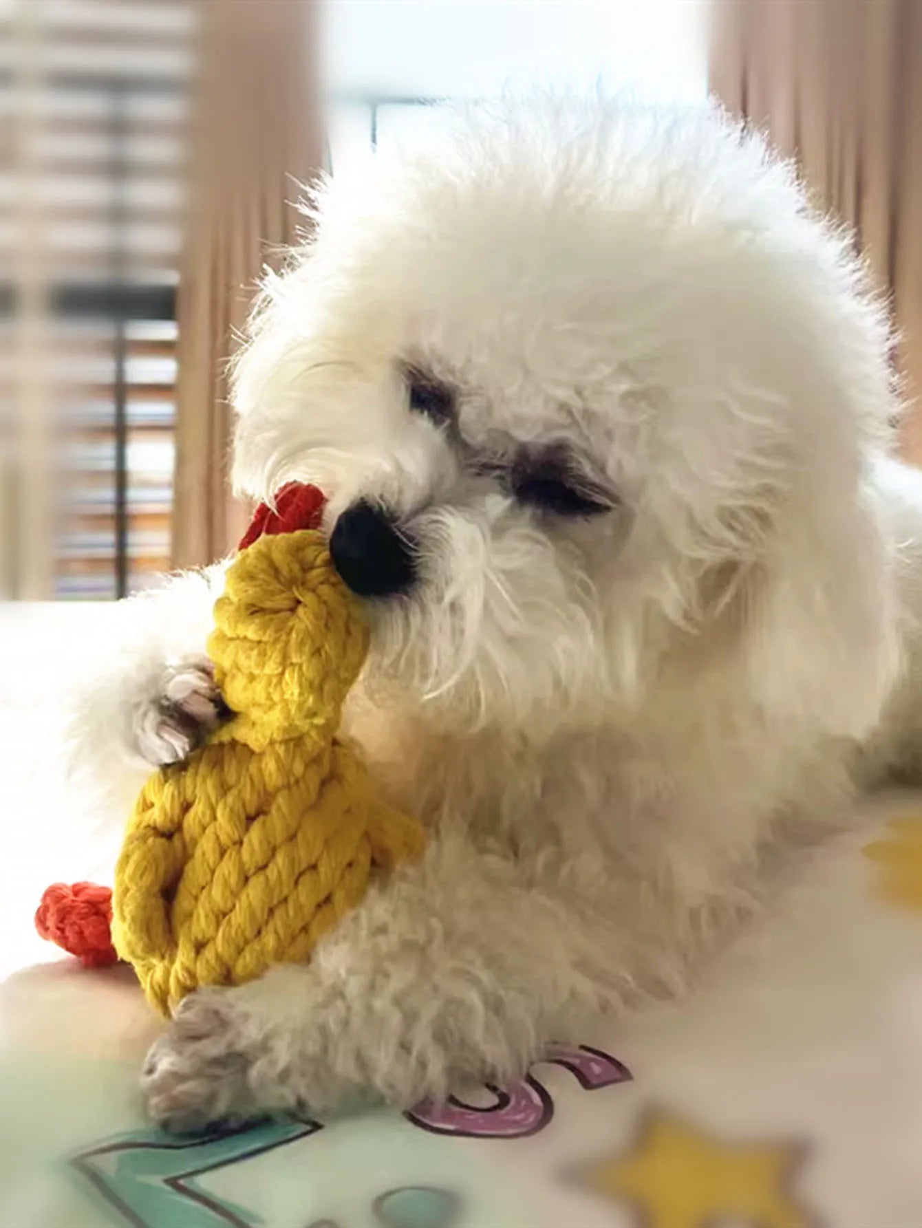 Hot rope knot grinding teeth resistant