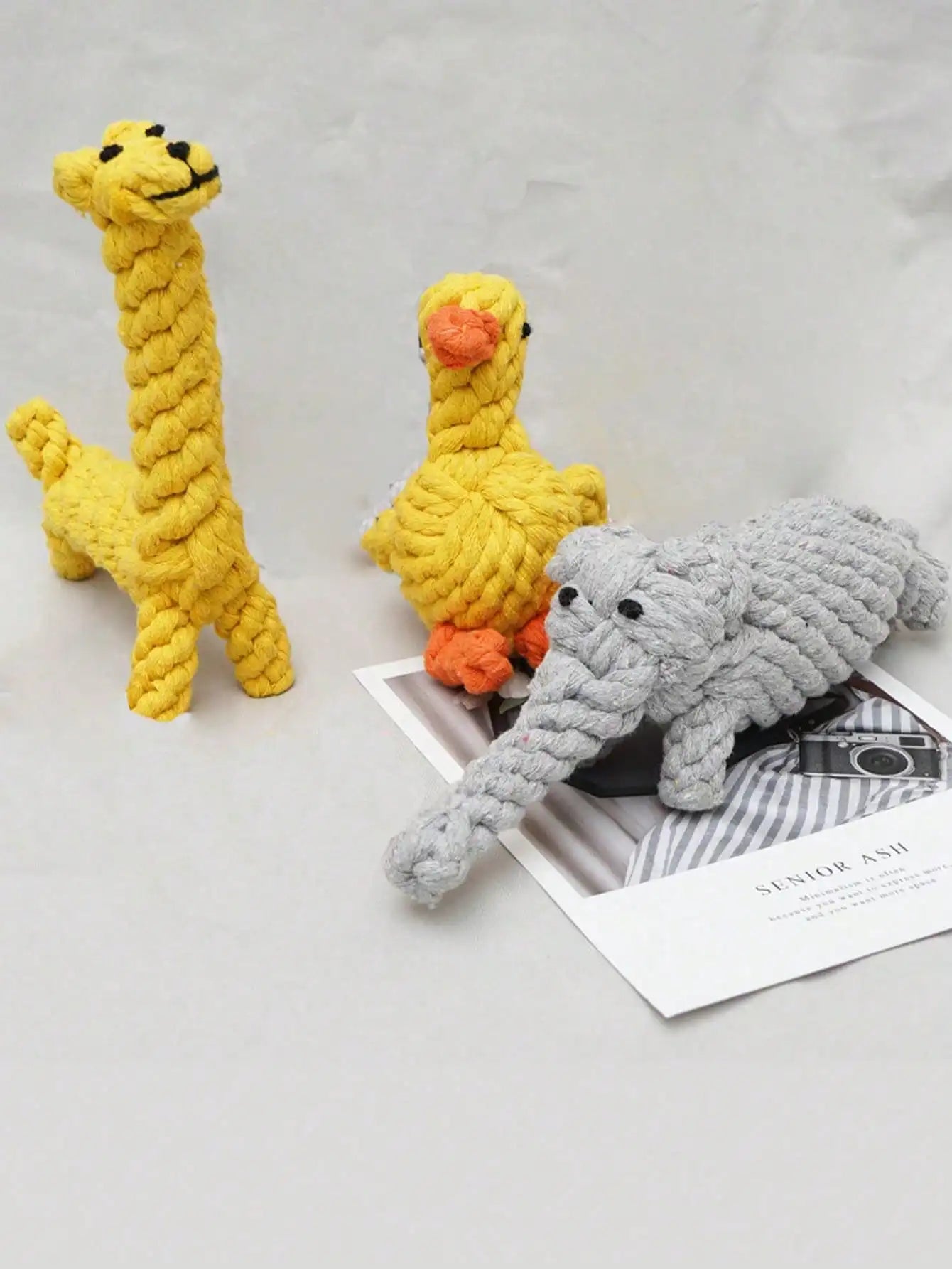 Hot rope knot grinding teeth resistant