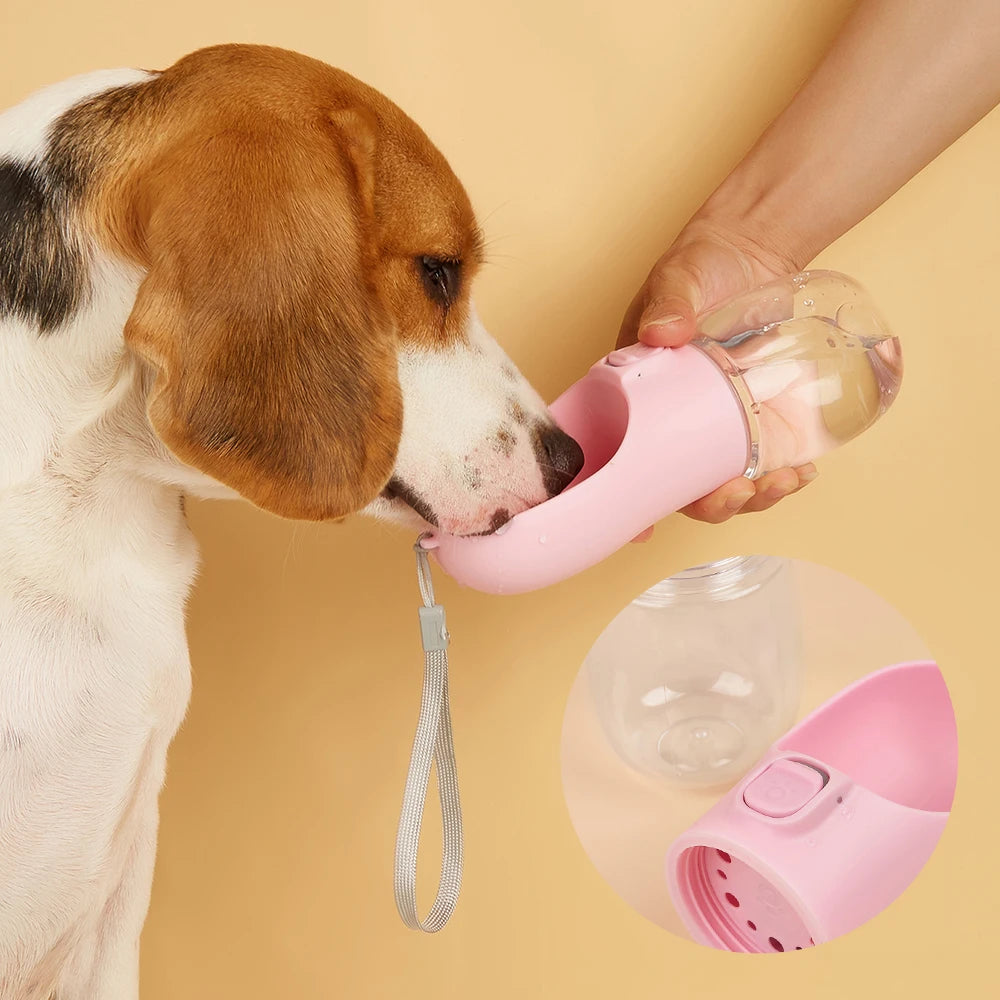 Dog Water Bottle For Pet Dogs Cats