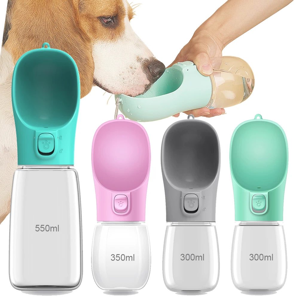 Dog Water Bottle For Pet Dogs Cats
