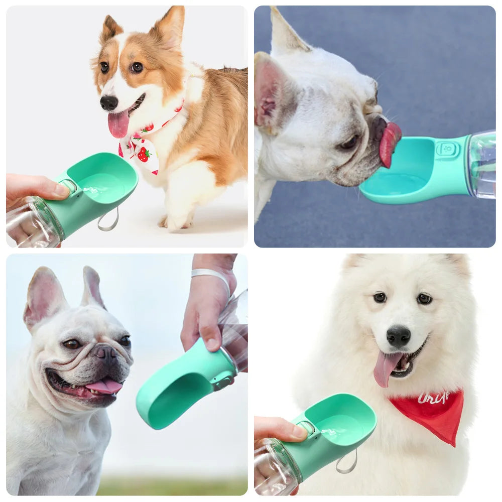 Dog Water Bottle For Pet Dogs Cats